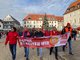 Warnstreik mit Kundgebung am 15.11.22 in Neckarsulm auf dem Maktplatz