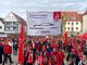 Warnstreik mit Kundgebung am 15.11.22 in Neckarsulm auf dem Maktplatz