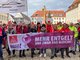 Warnstreik mit Kundgebung am 15.11.22 in Neckarsulm auf dem Maktplatz